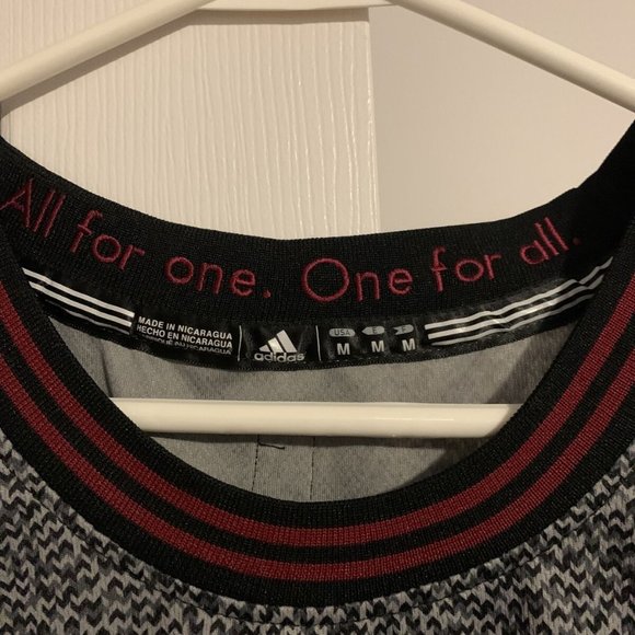 Cleveland Cavaliers Adidas Gray Static Jersey Anderson Varejao Size Medium M - Picture 4 of 10